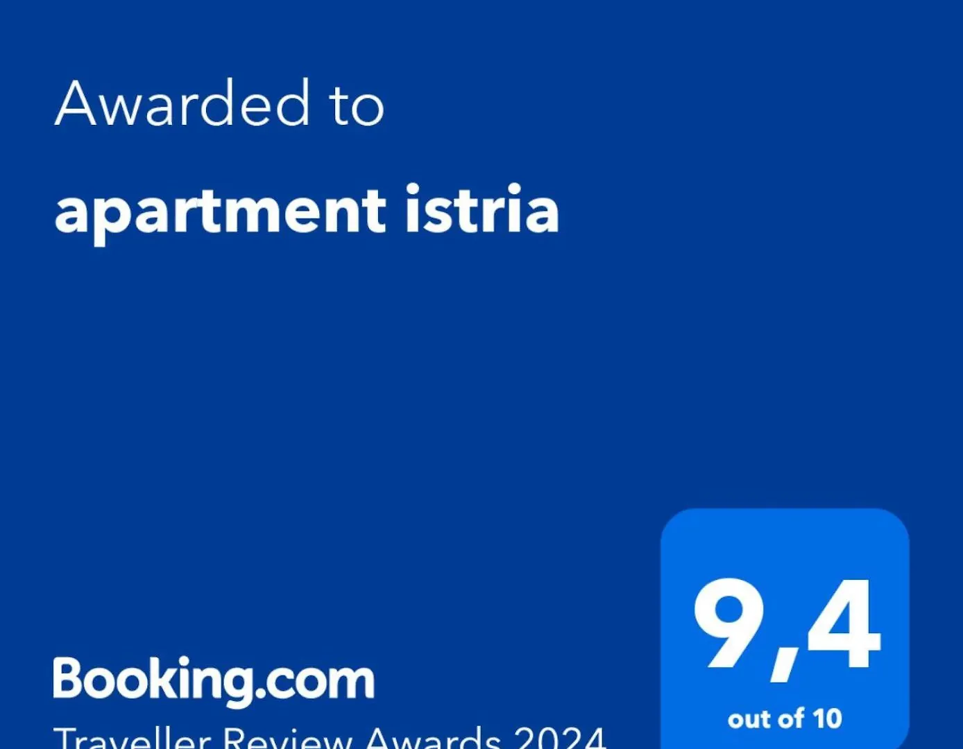 apartment istria Zambratija